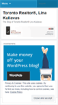 Mobile Screenshot of linakuliavas.wordpress.com