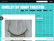 Tablet Screenshot of jewelrybyjenny.wordpress.com