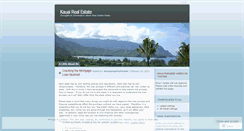 Desktop Screenshot of kauaiparadisehomes.wordpress.com