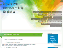 Tablet Screenshot of mrsjackiekelly.wordpress.com