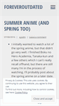 Mobile Screenshot of foreveroutdated.wordpress.com