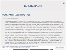 Tablet Screenshot of foreveroutdated.wordpress.com