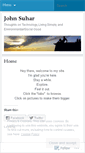 Mobile Screenshot of johnsuhar.wordpress.com