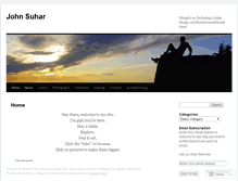 Tablet Screenshot of johnsuhar.wordpress.com