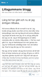 Mobile Screenshot of lillagumman2.wordpress.com