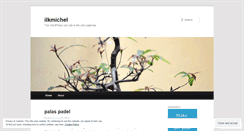 Desktop Screenshot of ilkmichel.wordpress.com