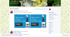 Desktop Screenshot of haniclover.wordpress.com