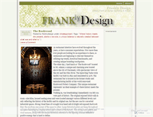 Tablet Screenshot of franklydesign.wordpress.com