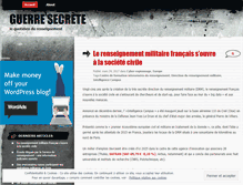 Tablet Screenshot of guerresecrete.wordpress.com