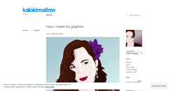Desktop Screenshot of kalokimallow.wordpress.com