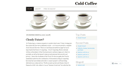 Desktop Screenshot of c0ldcoffee.wordpress.com