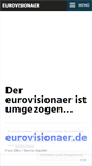 Mobile Screenshot of eurovisionaer.wordpress.com
