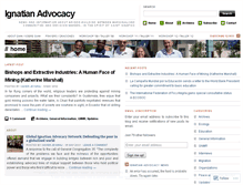 Tablet Screenshot of ignatianadvocacy.wordpress.com