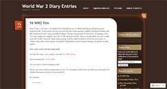 Desktop Screenshot of burghy6ww2.wordpress.com