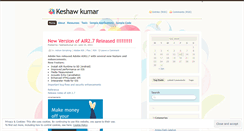 Desktop Screenshot of keshawkumar.wordpress.com