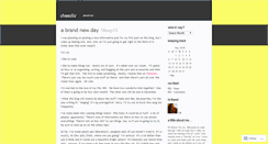 Desktop Screenshot of cheezliz.wordpress.com