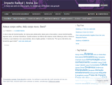 Tablet Screenshot of impactoradical.wordpress.com