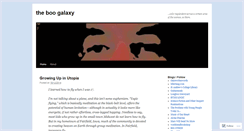 Desktop Screenshot of boogalaxy.wordpress.com
