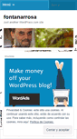 Mobile Screenshot of negrofontanarrosa.wordpress.com