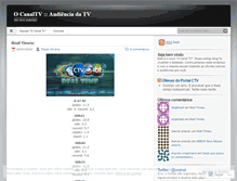 Tablet Screenshot of ocanaltv.wordpress.com