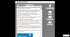 Desktop Screenshot of delusionsofhumor.wordpress.com