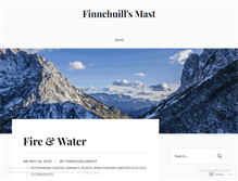 Tablet Screenshot of finnchuillsmast.wordpress.com