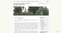 Desktop Screenshot of buddhapilgrims.wordpress.com