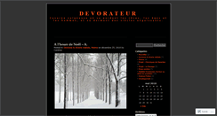 Desktop Screenshot of devorateur.wordpress.com