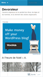 Mobile Screenshot of devorateur.wordpress.com