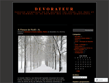 Tablet Screenshot of devorateur.wordpress.com