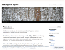 Tablet Screenshot of bezonges.wordpress.com