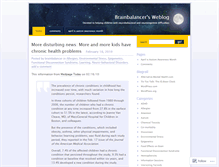 Tablet Screenshot of brainbalancer.wordpress.com