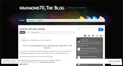 Desktop Screenshot of kraymond70.wordpress.com