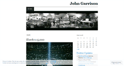 Desktop Screenshot of johngarrison.wordpress.com