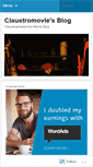 Mobile Screenshot of claustromovie.wordpress.com