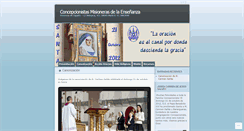 Desktop Screenshot of concepcionistasesp.wordpress.com