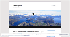 Desktop Screenshot of kleineanja.wordpress.com