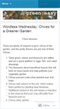 Mobile Screenshot of greeneasy.wordpress.com