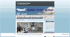 Desktop Screenshot of majumapanperkasa.wordpress.com