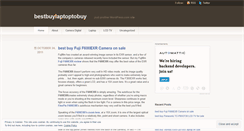 Desktop Screenshot of bestbuylaptoptobuy.wordpress.com