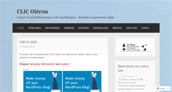 Desktop Screenshot of clicoleron.wordpress.com