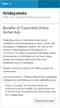 Mobile Screenshot of hridayaloks.wordpress.com