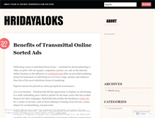 Tablet Screenshot of hridayaloks.wordpress.com