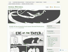 Tablet Screenshot of animalmitchell.wordpress.com