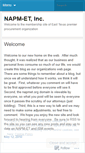 Mobile Screenshot of napmet.wordpress.com