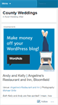 Mobile Screenshot of countyweddings.wordpress.com