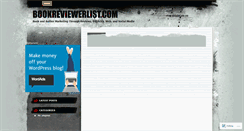 Desktop Screenshot of bookreviewerlist.wordpress.com