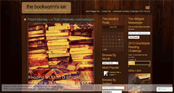 Desktop Screenshot of goldenbookwyrm.wordpress.com