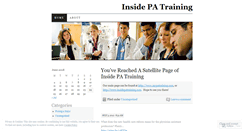 Desktop Screenshot of insidepatraining.wordpress.com