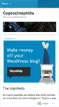 Mobile Screenshot of coprocinephilia.wordpress.com